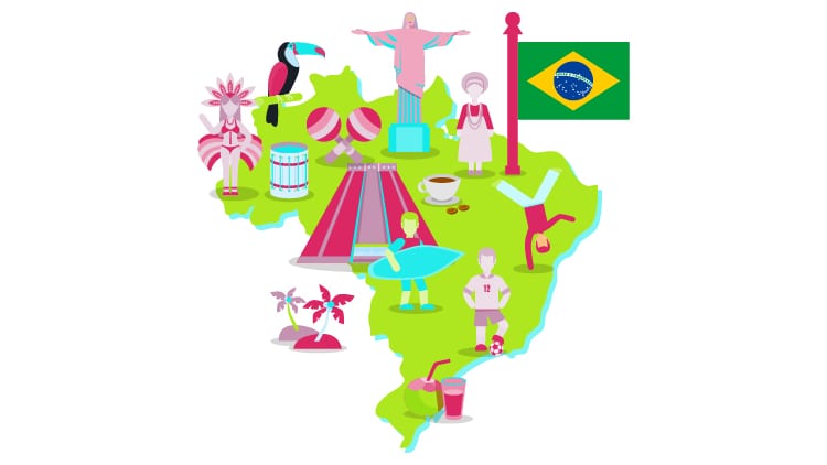 Brazil Language History