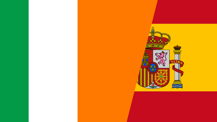 Spain vs Ireland